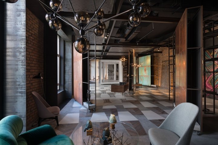 Evolutionary Architecture 车库设计画廊“Shadows And Shades”,乌克兰基辅 Evolutionary Architecture 车库设计画廊“Shadows And Shades”,乌克兰基辅