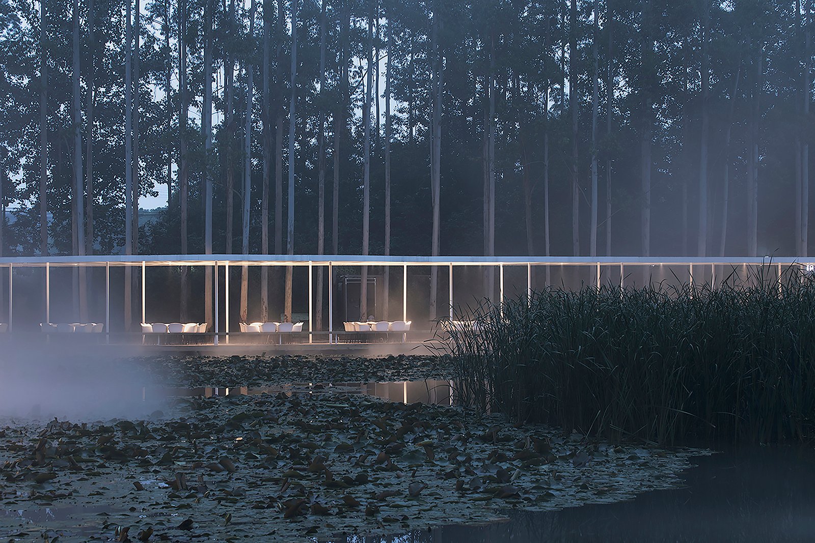 慕达建筑事务所设计的花园火锅餐厅 慕达建筑事务所设计的花园火锅餐厅