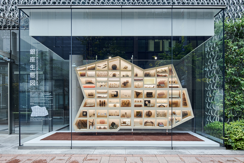 Hakuten Corporation 的银座生态地图