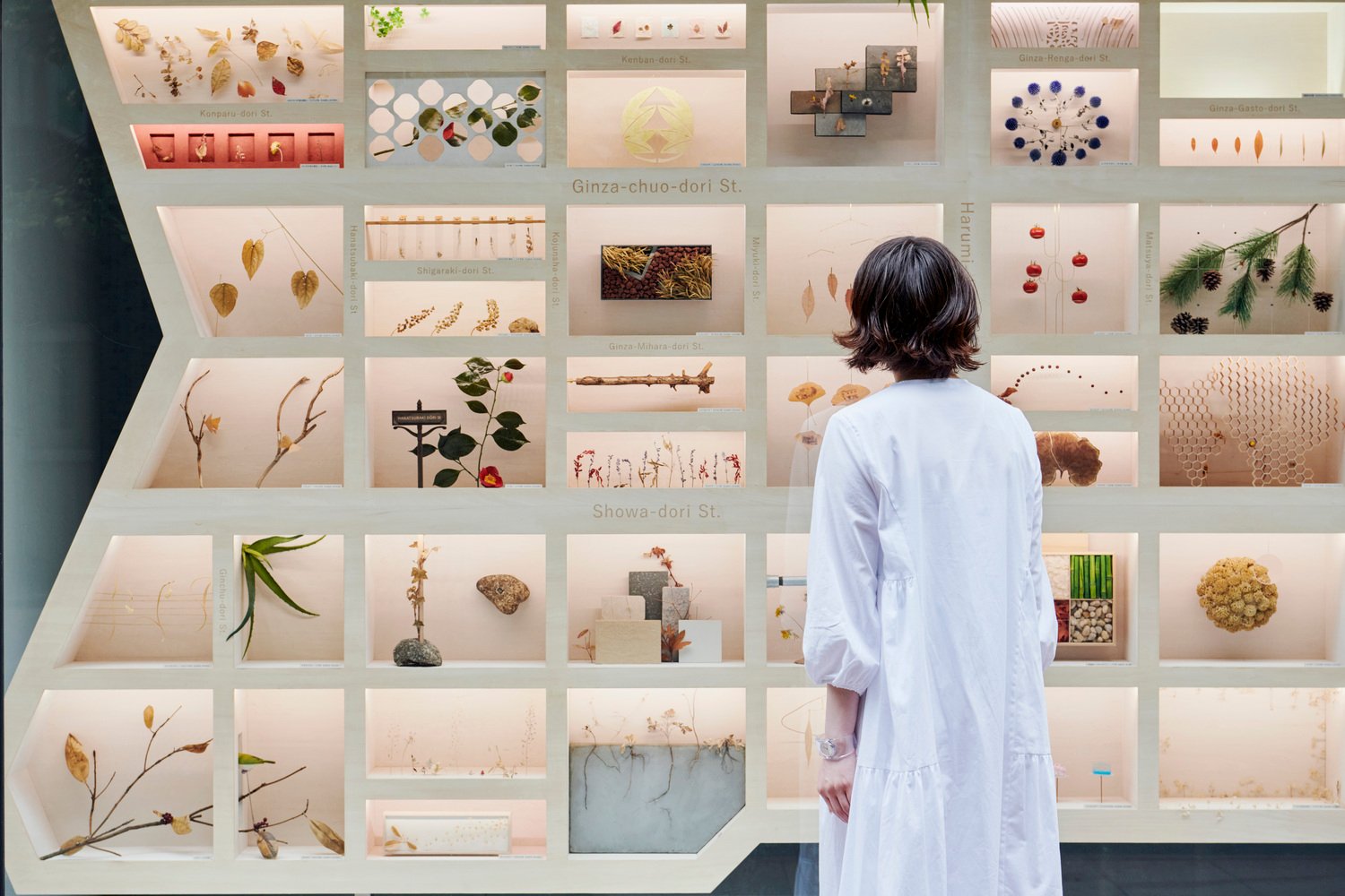 Hakuten Corporation 的银座生态地图