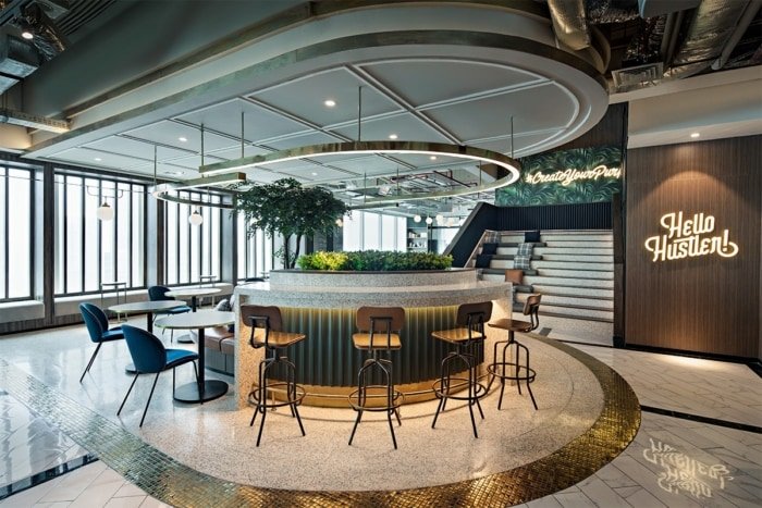 由 Metaphor Interior 设计的 GoWork Millennium Centennial 联合办公空间