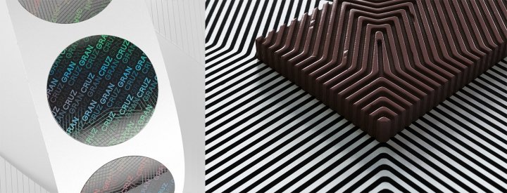 SHIFT 的 Gran Cruz 巧克力包装