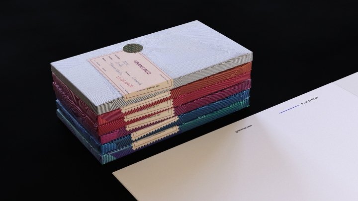 SHIFT 的 Gran Cruz 巧克力包装