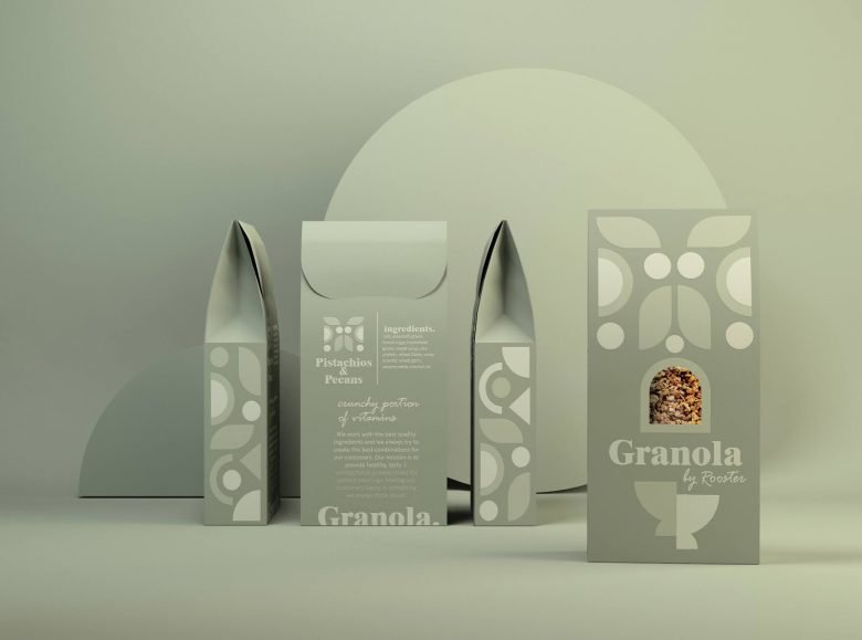 由 Rooster 设计的格兰诺拉麦片，创意十足
