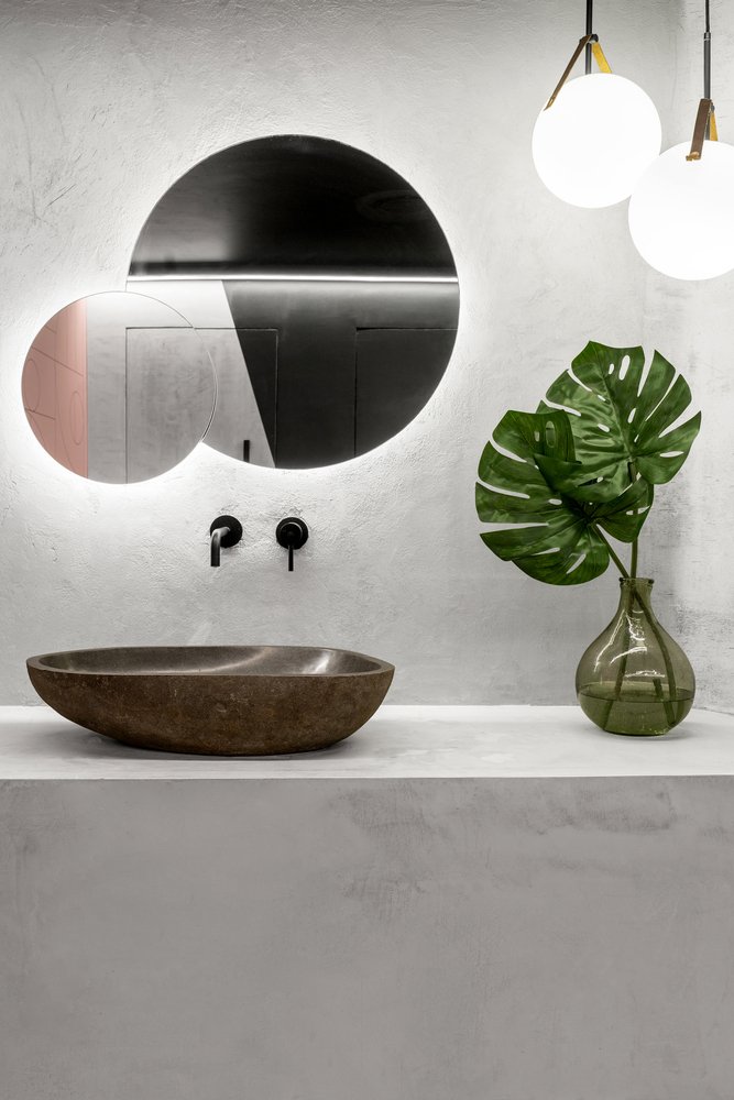 MT.A 设计的灰绿色活动空间