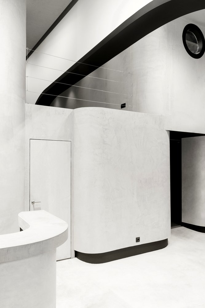 MT.A 设计的灰绿色活动空间