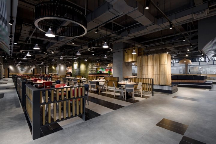 由游泳池工作室设计的 HEMA 餐厅，上海 – 中国