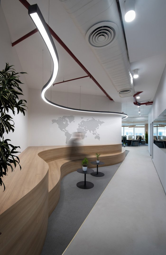 Haldia Petrochemicals 和 TCG 办公室，由 Ultraconfidentiel Design 设计