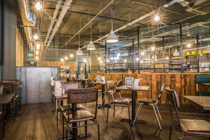 英国伯恩茅斯 Brown Studio 手工汉堡公司