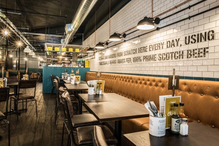 英国伯恩茅斯 Brown Studio 手工汉堡公司