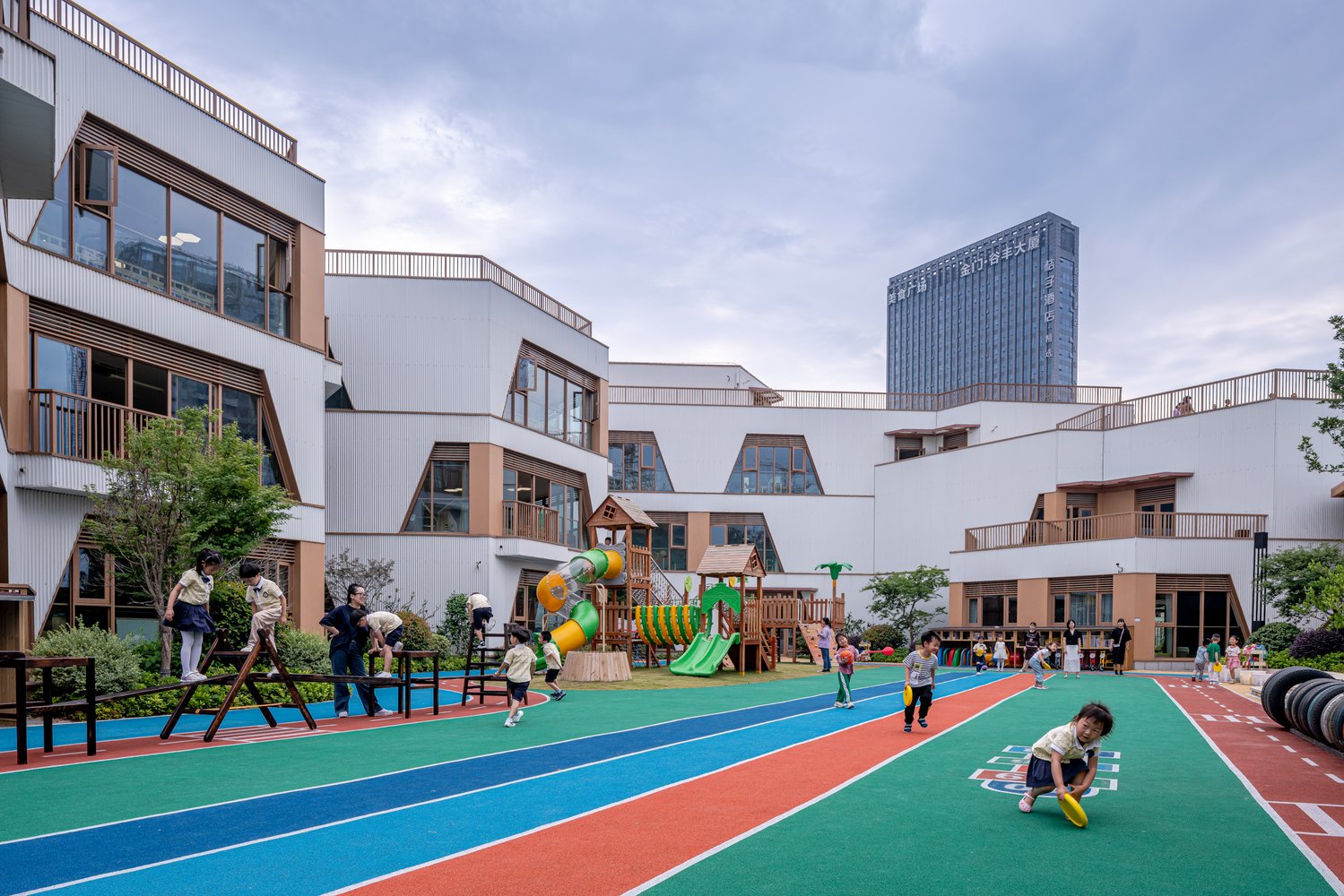 Hangzhou Pule Kindergarten Yangjiadun Branch by goa Hangzhou Pule Kindergarten Yangjiadun Branch by goa