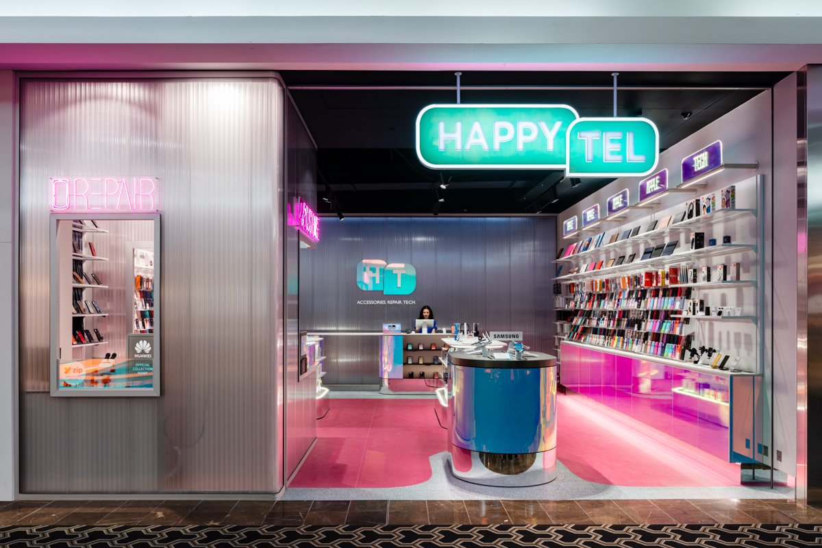 Happytel Carindale 商店，Prospace Australia，布里斯班 – 澳大利亚