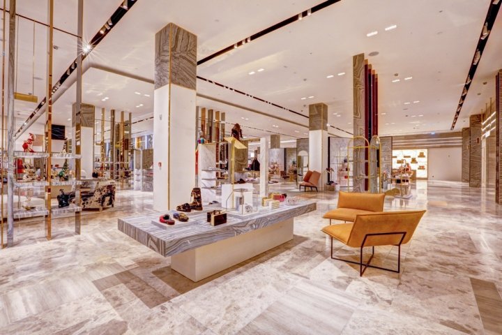 Harvey Nichols 百货公司由 Studio Four IV 设计，多哈 – 卡塔尔