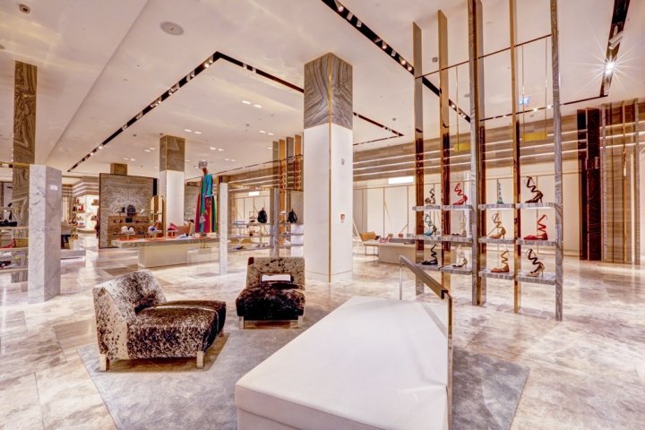 Harvey Nichols 百货公司由 Studio Four IV 设计，多哈 – 卡塔尔