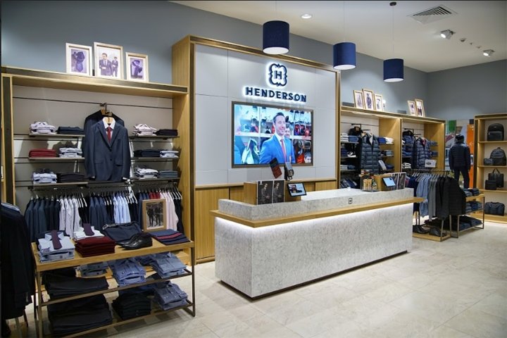 Briggs Hillier 设计的 Henderson 商店，俄罗斯莫斯科