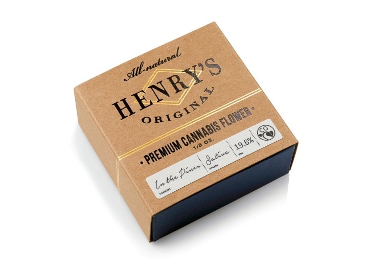 亨利的原始大麻包装由 Pavement 设计