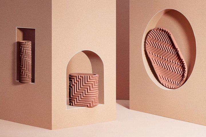 Phil Cuttance 的人字形图案物品