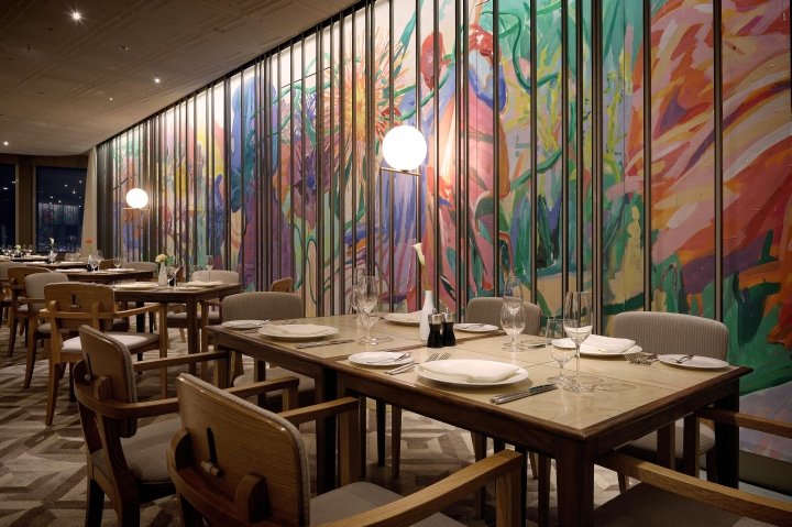 Hills Club 餐厅,由 NAO Taniyama & Associates 设计,日本东京 Hills Club 餐厅,由 NAO Taniyama & Associates 设计,日本东京