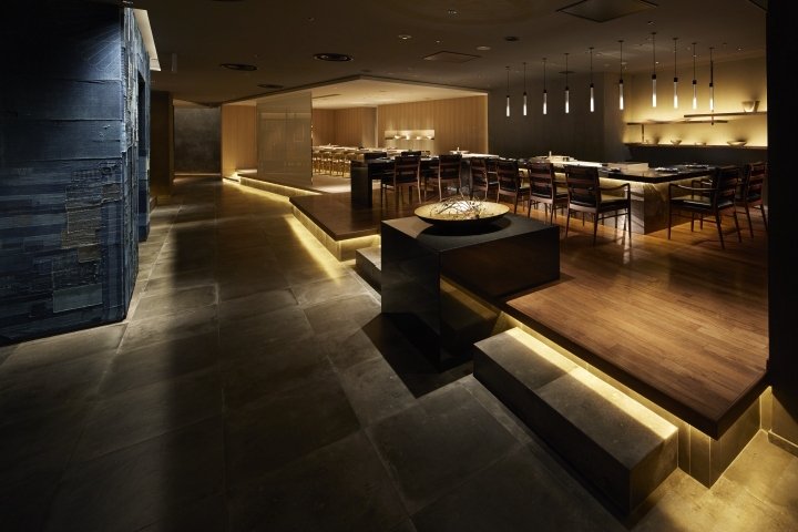 Hilton Tokyo Tsunohazu restaurant by NAO Taniyama & Associates, Tokyo – Japan Hilton Tokyo Tsunohazu restaurant by NAO Taniyama & Associates, Tokyo – Japan
