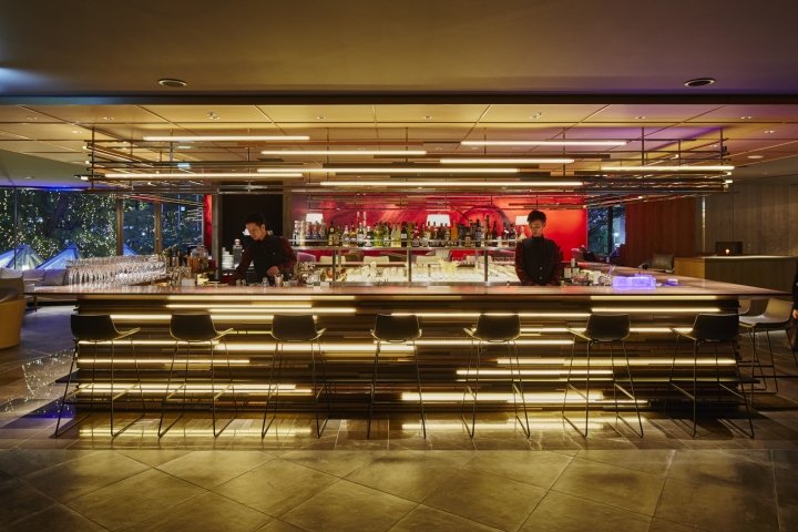 Hilton Tokyo Tsunohazu restaurant by NAO Taniyama & Associates, Tokyo – Japan Hilton Tokyo Tsunohazu restaurant by NAO Taniyama & Associates, Tokyo – Japan