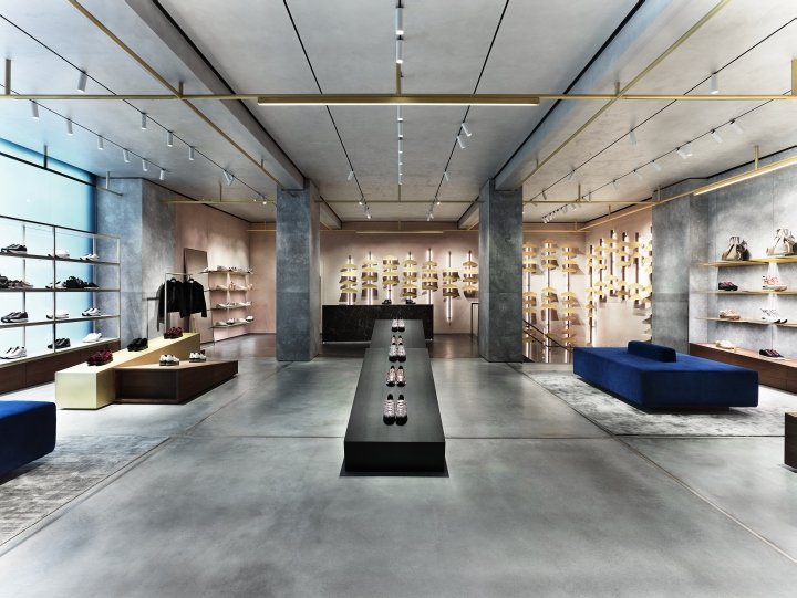 Checkland Kindleysides 的 Hogan 精品店,米兰 – 意大利 Checkland Kindleysides 的 Hogan 精品店,米兰 – 意大利