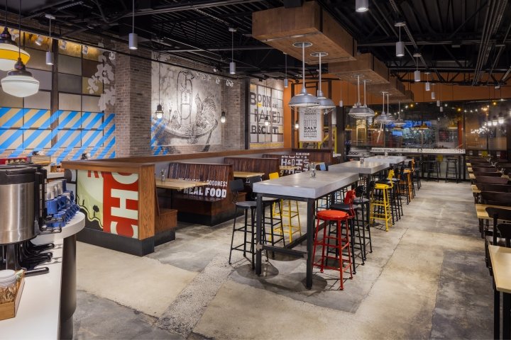 FRCH 设计的 Holler & Dash 餐厅，佐治亚州亚特兰大