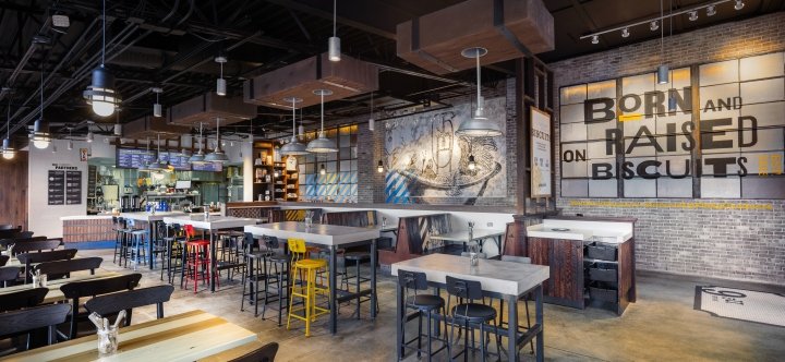 FRCH 设计的 Holler & Dash 餐厅，佐治亚州亚特兰大