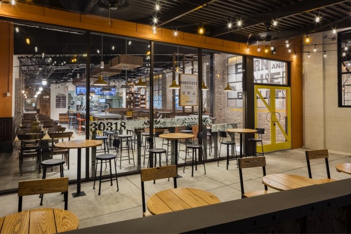 FRCH 设计的 Holler & Dash 餐厅，佐治亚州亚特兰大