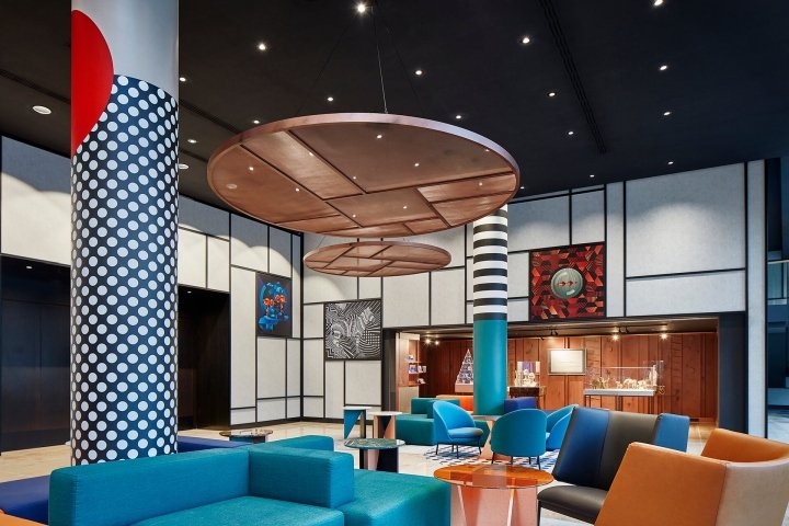 铂尔曼柏林施维泽霍夫酒店内部由 Sundukovy Sisters 设计，柏林 – 德国