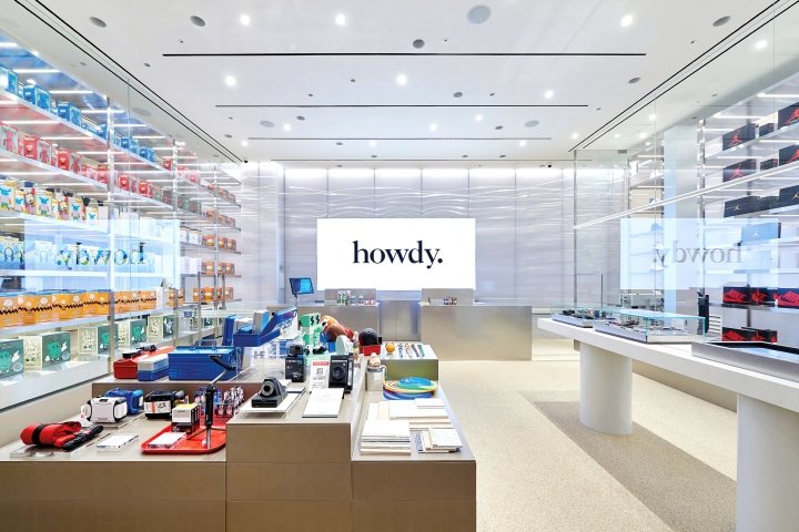 Howdy 室内设计和品牌设计,由韩国高阳市 Emart 设计 Howdy 室内设计和品牌设计,由韩国高阳市 Emart 设计