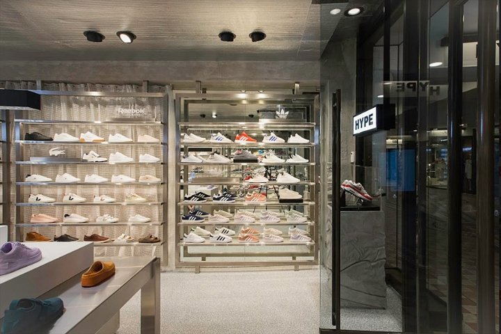 Hype DC 概念店，由 Noise Noise Noise 设计，澳大利亚悉尼