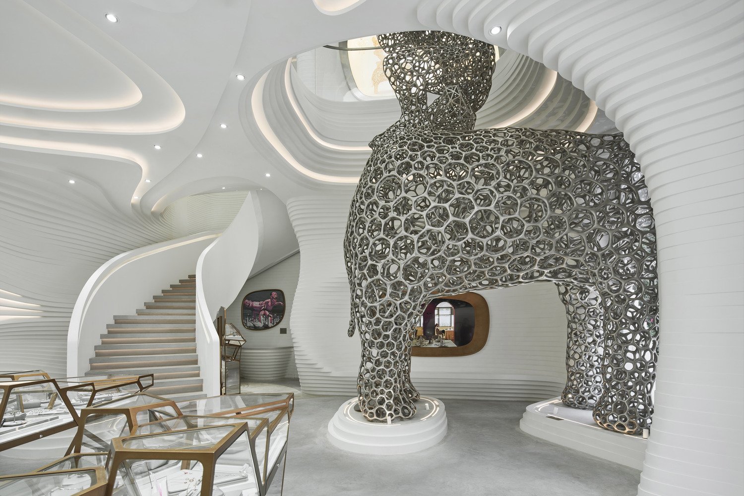 AntiStatics Architecture 与岳敏君一起做艺术家商店