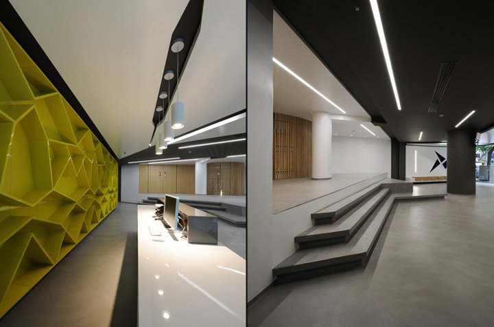 IEK AKMI S.A. 大堂由 Domikos Istos Ltd. 重新设计，塞萨洛尼基 – 希腊