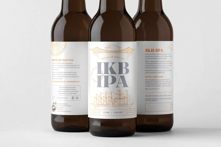 Arobase Creative 的 IKB IPA 品牌 Arobase Creative 的 IKB IPA 品牌