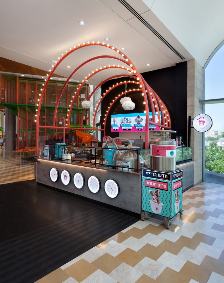 Daisy - 莫迪因购物中心的冰淇淋摊 Daisy - 莫迪因购物中心的冰淇淋摊