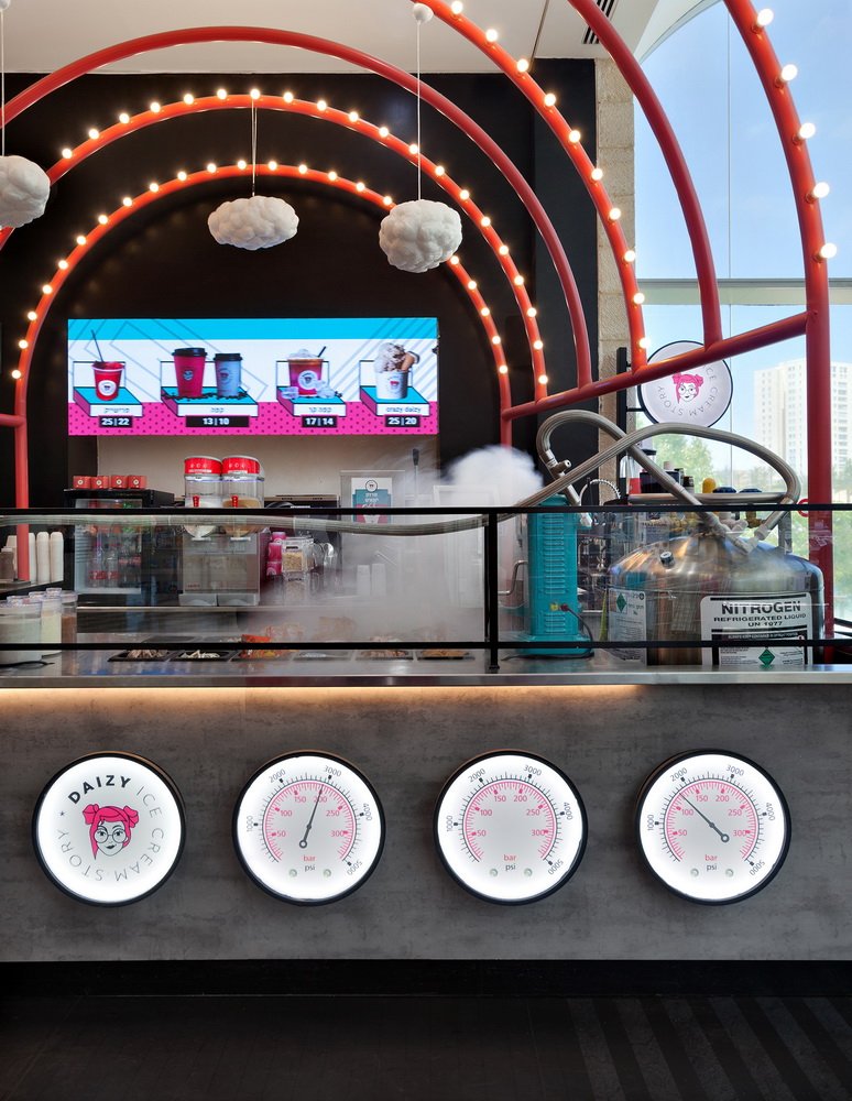 Daisy - 莫迪因购物中心的冰淇淋摊 Daisy - 莫迪因购物中心的冰淇淋摊