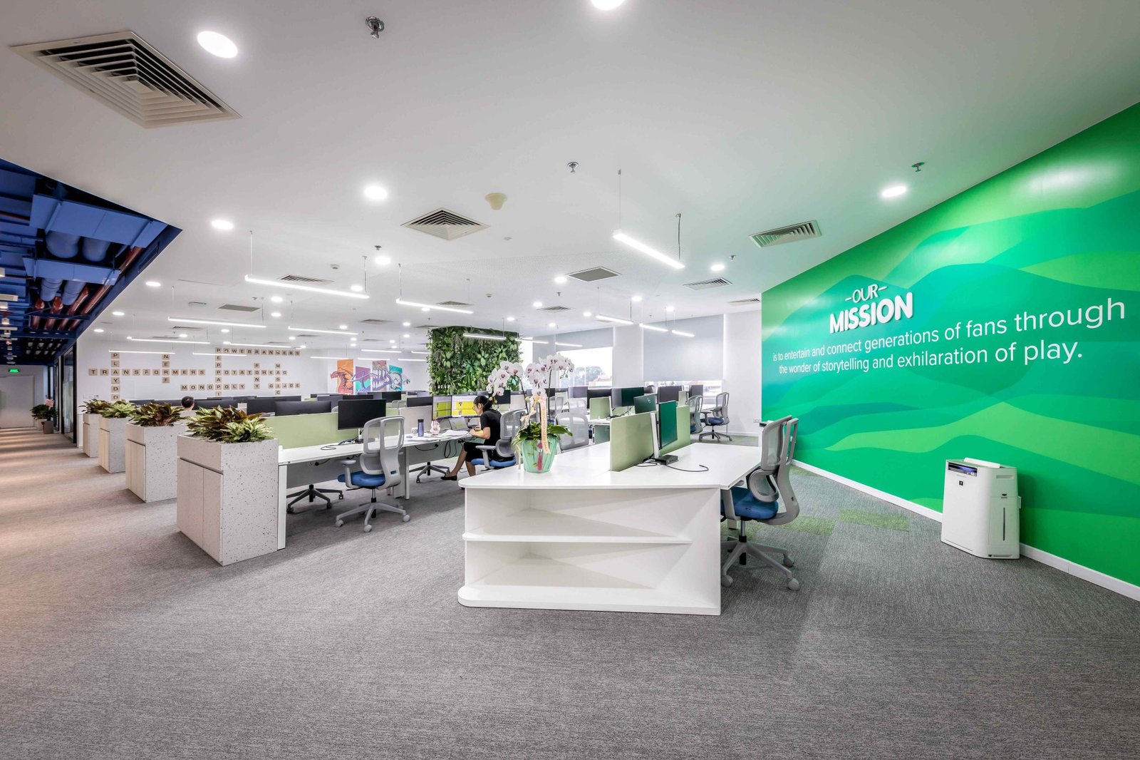 Vacons Architects 设计的孩之宝办公室 Vacons Architects 设计的孩之宝办公室