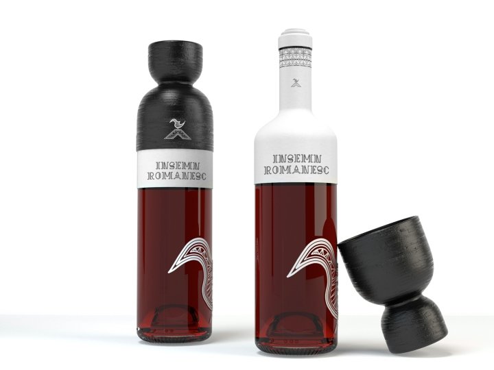 INSEMN ROMANESC 包装由 CreativeByDefinition 设计 INSEMN ROMANESC 包装由 CreativeByDefinition 设计