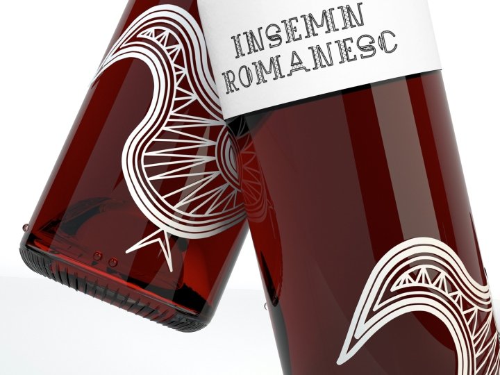 INSEMN ROMANESC 包装由 CreativeByDefinition 设计 INSEMN ROMANESC 包装由 CreativeByDefinition 设计