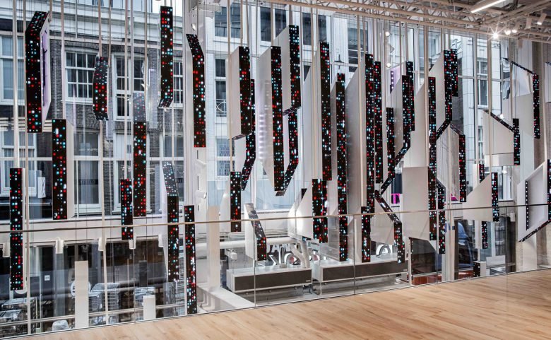 Bershka 阿姆斯特丹的数字艺术