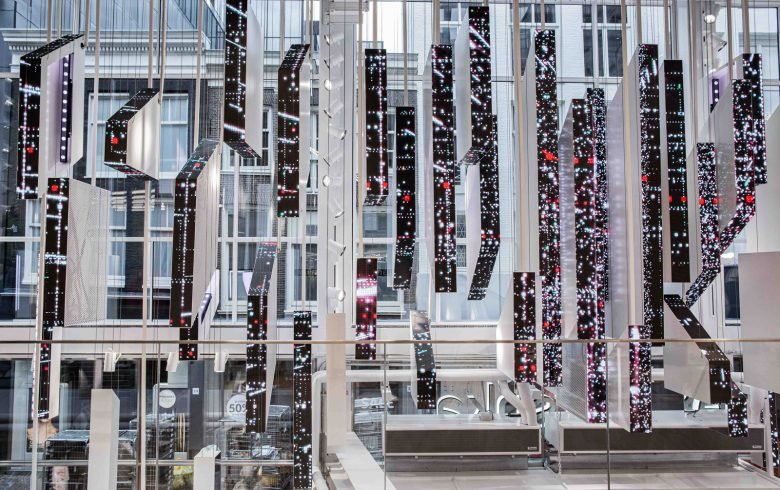 Bershka 阿姆斯特丹的数字艺术