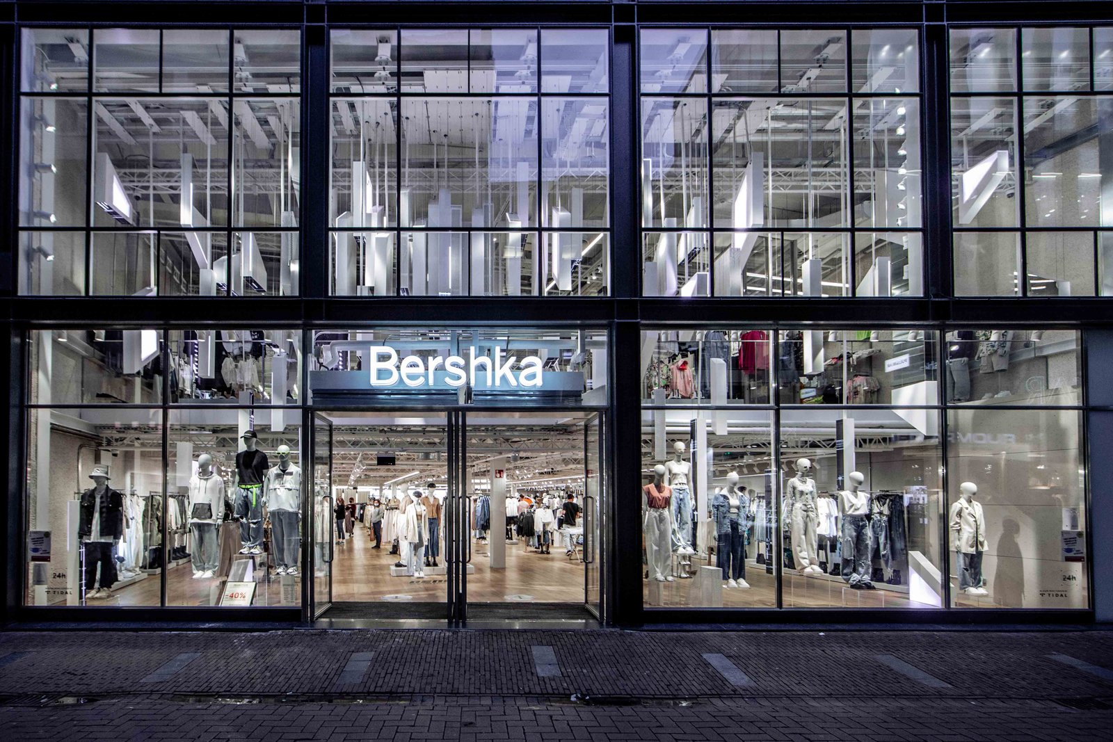 Bershka 阿姆斯特丹的数字艺术