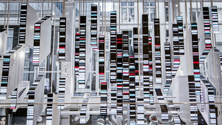 Bershka 阿姆斯特丹的数字艺术