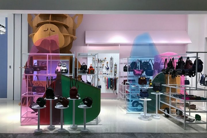 GLADC 工作室设计的 ISCOV 快闪店，中国成都