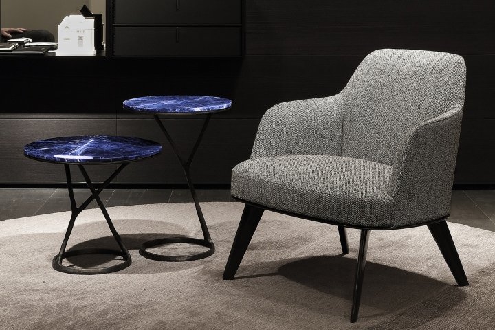 Jean-Marie Massaud 为 Poliform 设计的 Ilda 边桌