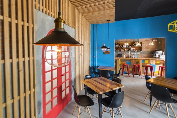 Impar 餐厅由 Esny Martin Design 设计，圣何塞 – 哥斯达黎加