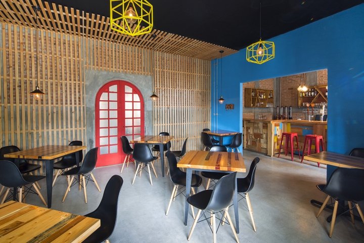 Impar 餐厅由 Esny Martin Design 设计，圣何塞 – 哥斯达黎加