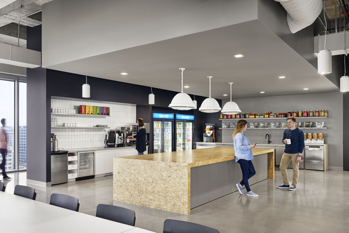 Indeed 市中心办公室，由 STG Design 设计，德克萨斯州奥斯汀