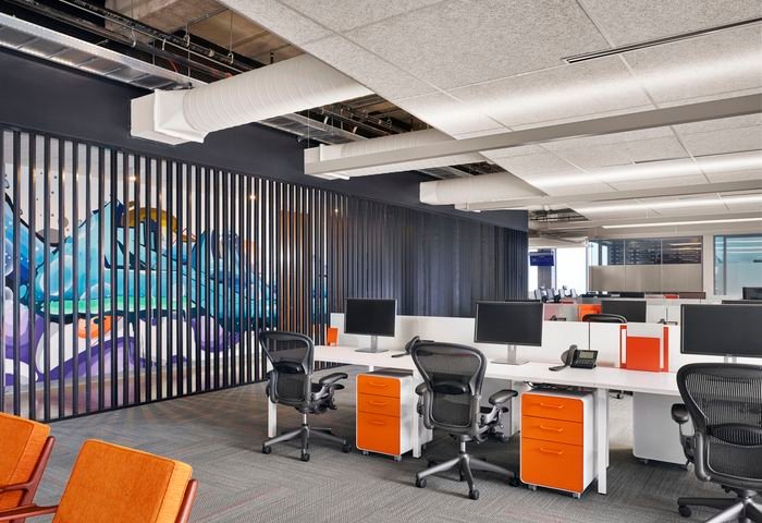 Indeed 市中心办公室，由 STG Design 设计，德克萨斯州奥斯汀