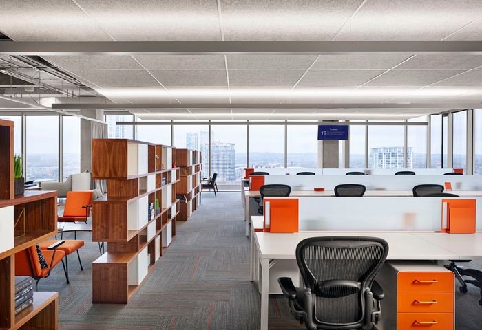 Indeed 市中心办公室，由 STG Design 设计，德克萨斯州奥斯汀